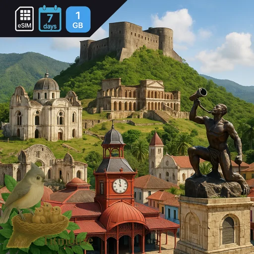 Haiti - 1 GB - 7 days