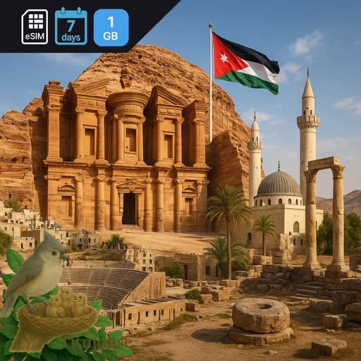 Jordan - 1 GB - 7 Days