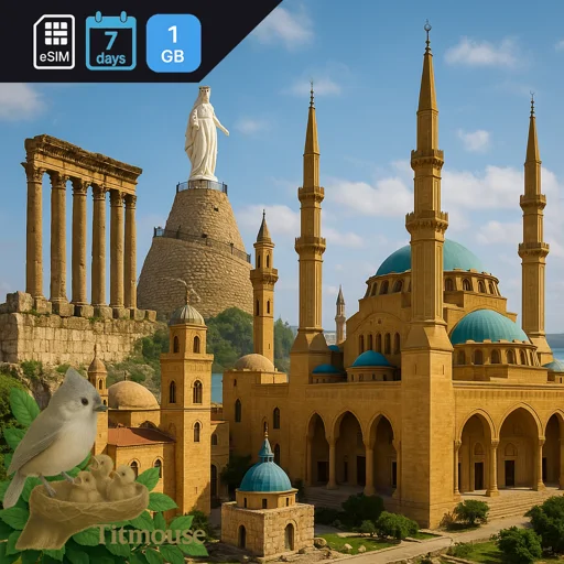 Lebanon - 1 GB - 7 Days