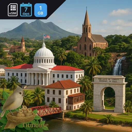 Liberia - 1 GB - 7 Days