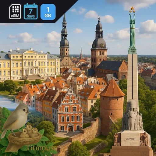 Latvia - 1 GB - 7 Days