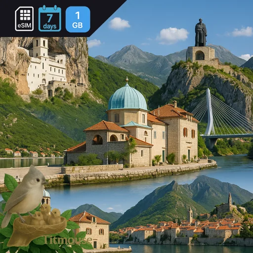 Montenegro - 1 GB - 7 Days