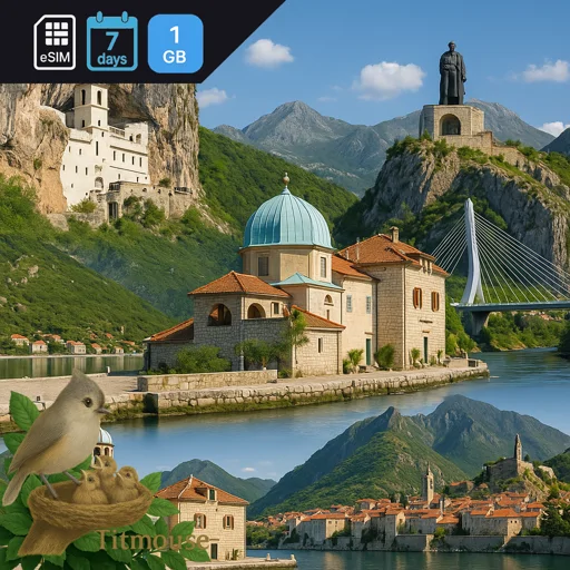 Montenegro - 1 GB - 7 Days