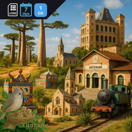 Madagascar - 1 GB - 7 Days