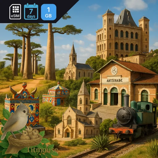 Madagascar - 1 GB - 7 days