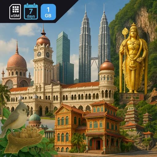 Malaysia - 1 GB - 7 days