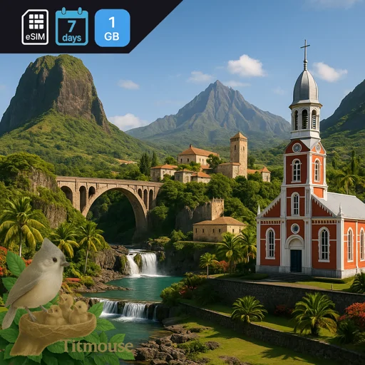 Réunion - 1 GB - 7 Days