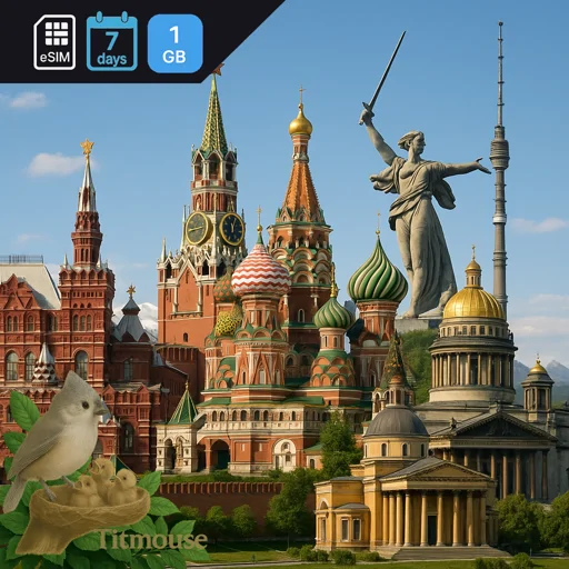 Russia - 1 GB - 7 Days