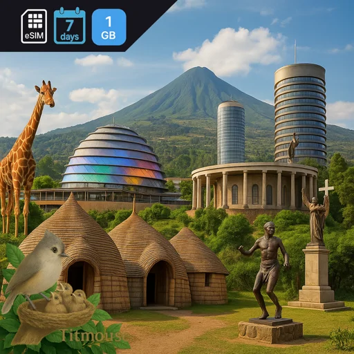 Rwanda - 1 GB - 7 Days