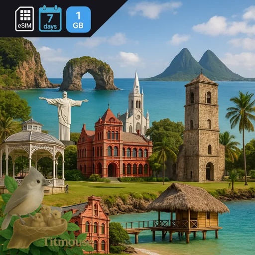 Trinidad and Tobago - 1 GB - 7 Days