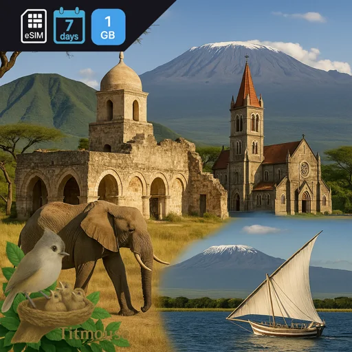 Tanzania - 1 GB - 7 Days