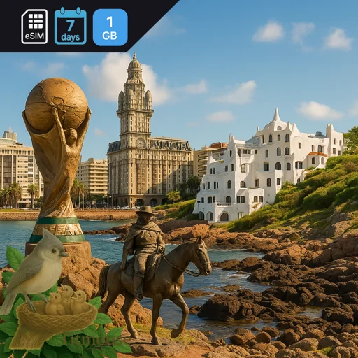 Uruguay - 1 GB - 7 days