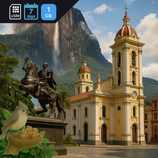 Venezuela - 1 GB - 7 Days