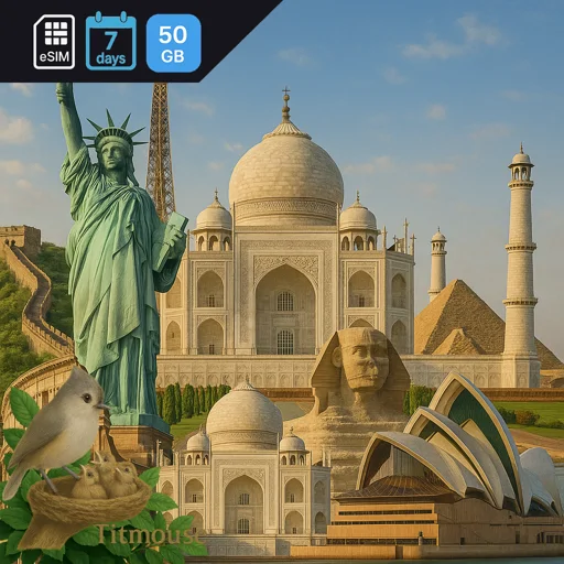 North America - 50 GB - 7 days
