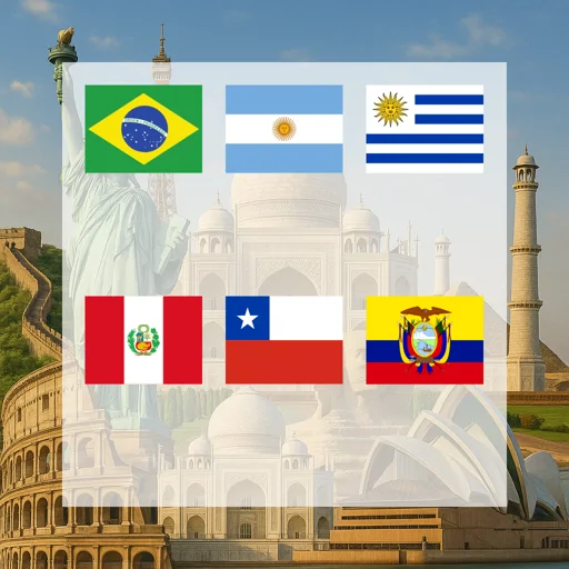 South America (6 areas) 10GB/Day