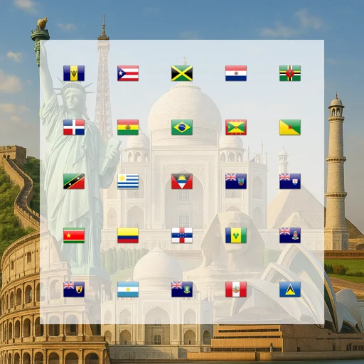Caribbean (20+ areas) 1GB/Day