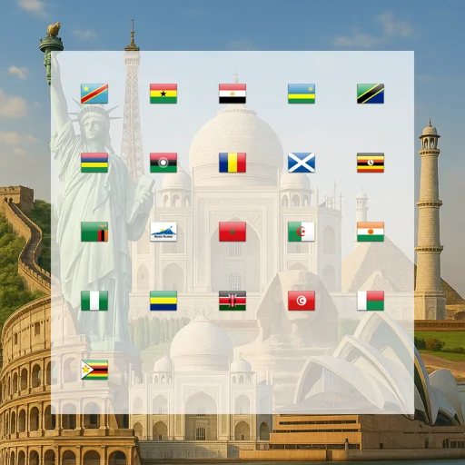 Africa (21 areas) 1GB/Day