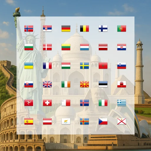 Europe (40+ areas) & Morocco 1GB/Day
