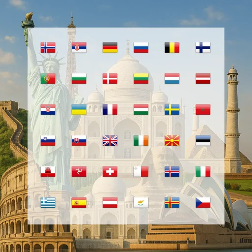 Europe (40+ areas) & Morocco 1GB/Day