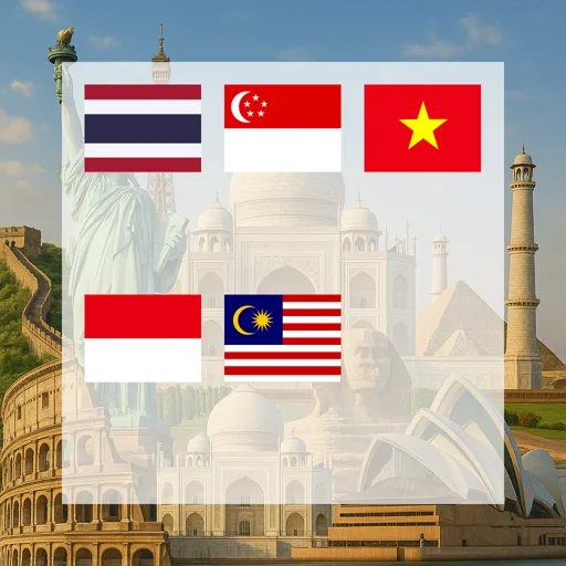 Singapore & Malaysia & Vietnam & Thailand & Indonesia 1GB/Day