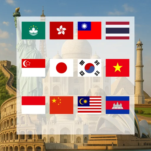 Asia (12 areas) 10GB 30Days