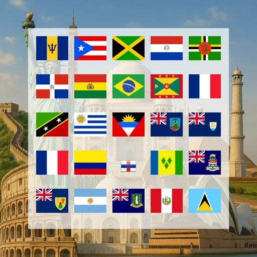 Caribbean (20+ areas) 3GB 30Days