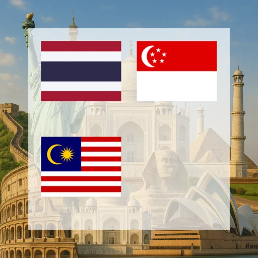 Singapore & Malaysia & Thailand 3GB 30Days