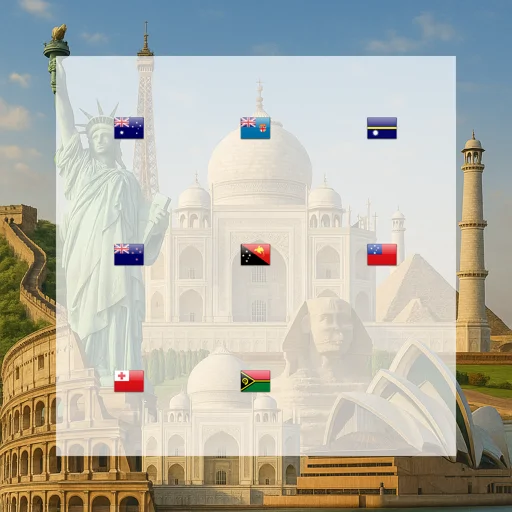 Oceania - 20 GB - 30 days