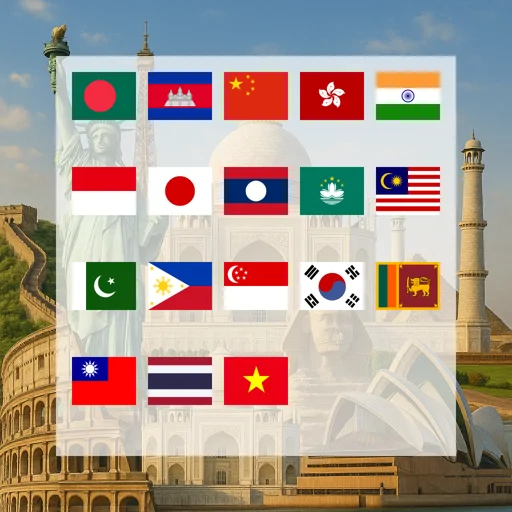 Asia - 3 GB - 30 Days