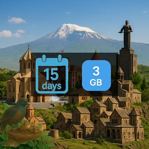 Armenia 3GB 15Days