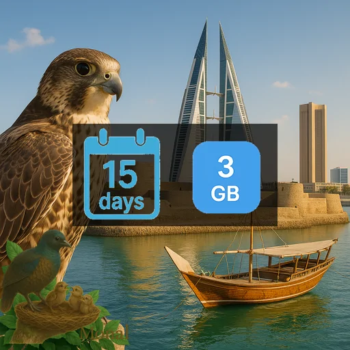 Bahrain 3GB 15Days