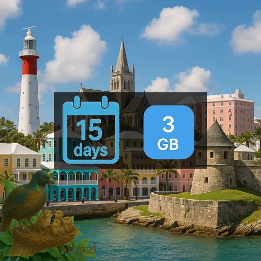 Bermuda 3GB 15Days