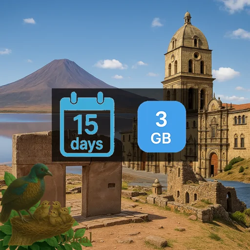 Bolivia 3GB 15Days