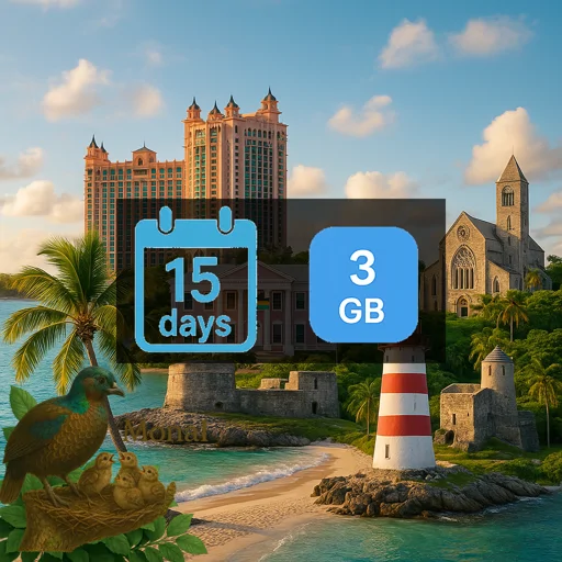 Bahamas 3GB 15Days