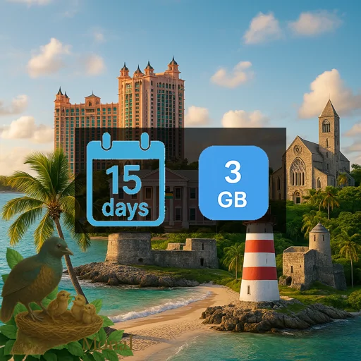 Bahamas 3GB 15Days