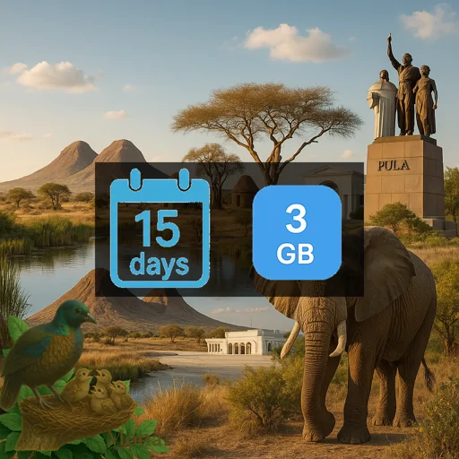 Botswana 3GB 15Days