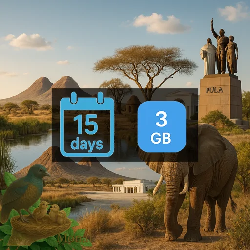 Botswana 3GB 15Days