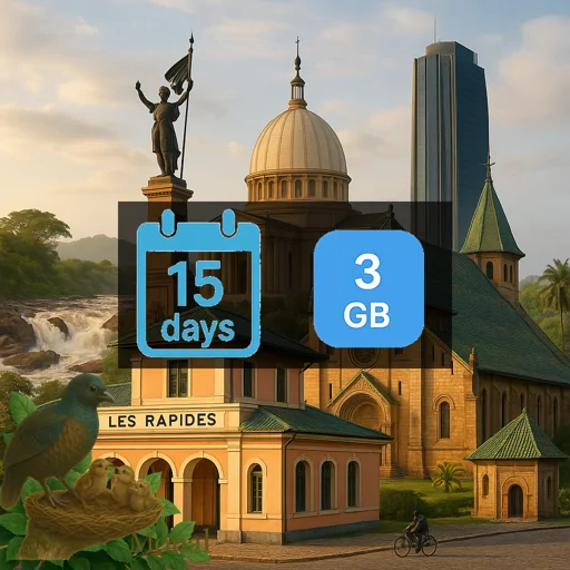 Republic of the Congo 3GB 15Days