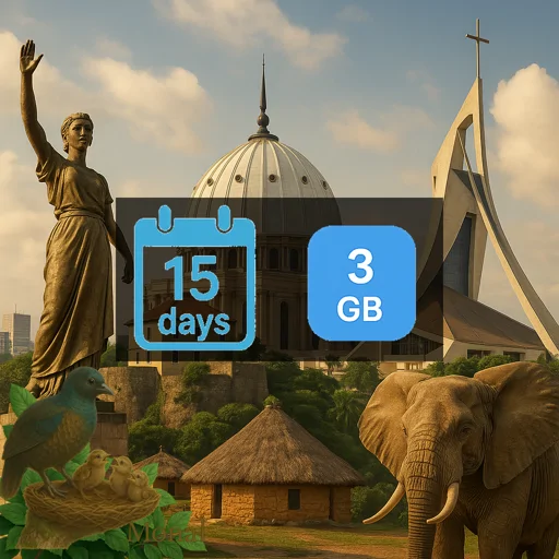 Cote d'Ivoire 3GB 15Days