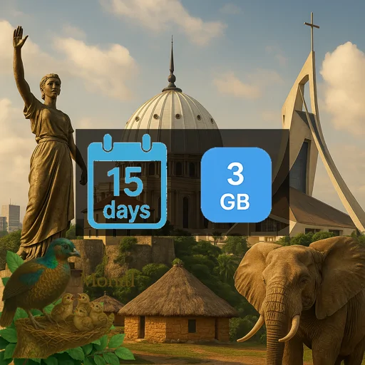 Cote d'Ivoire 3GB 15Days