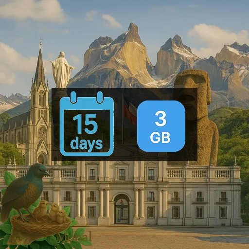 Chile 3GB 15Days