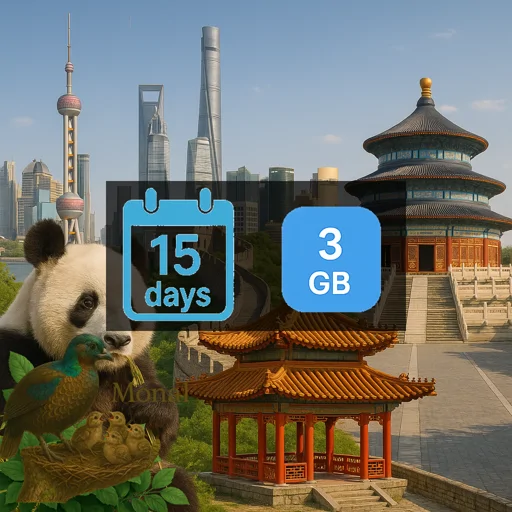 China 3GB 15Days