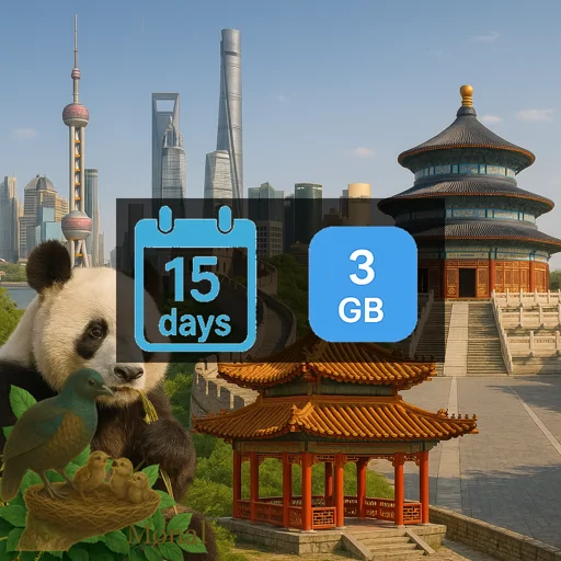 China 3GB 15Days