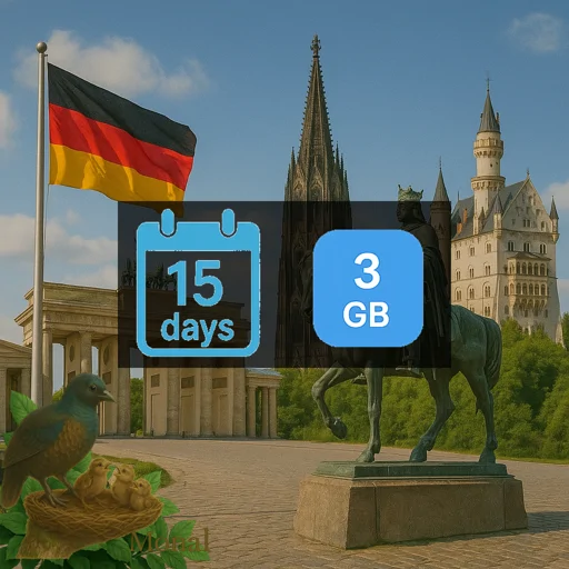 Germany 3GB 15Days