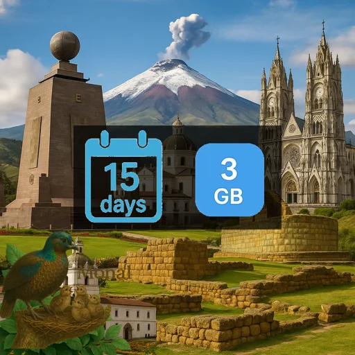 Ecuador 3GB 15Days