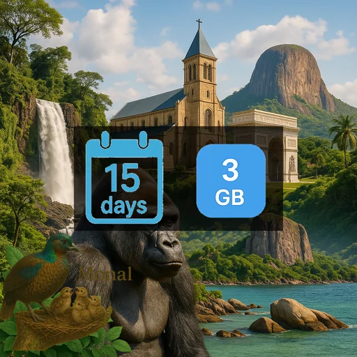 Gabon 3GB 15Days
