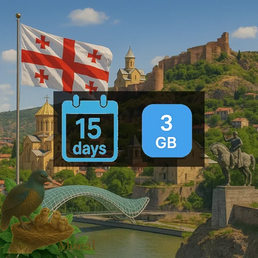 Georgia 3GB 15Days
