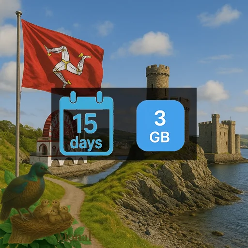 Isle of Man 3GB 15Days