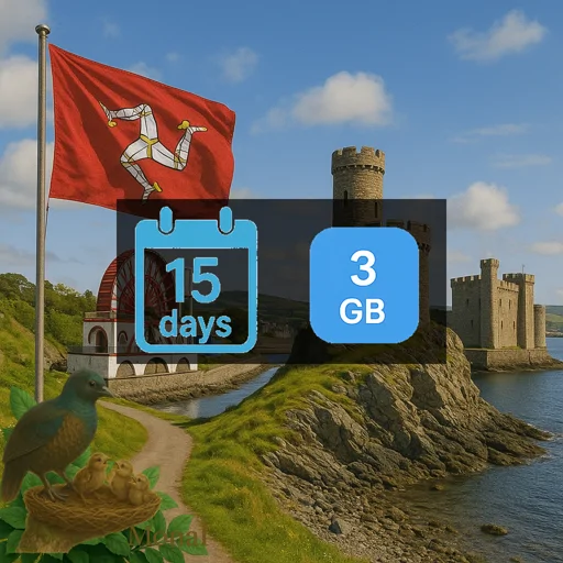 Isle of Man 3GB 15Days