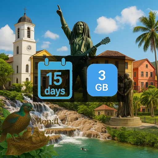 Jamaica 3GB 15Days